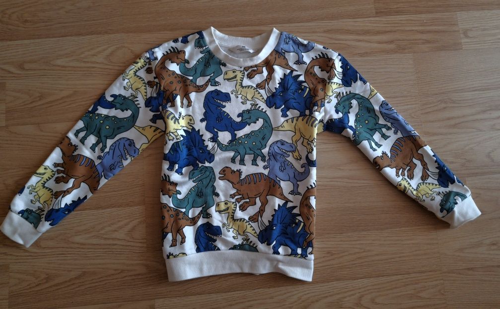 H&M Bluza Chłopięca! Dinozaury! Roz.134/140! H&M! Okazja!