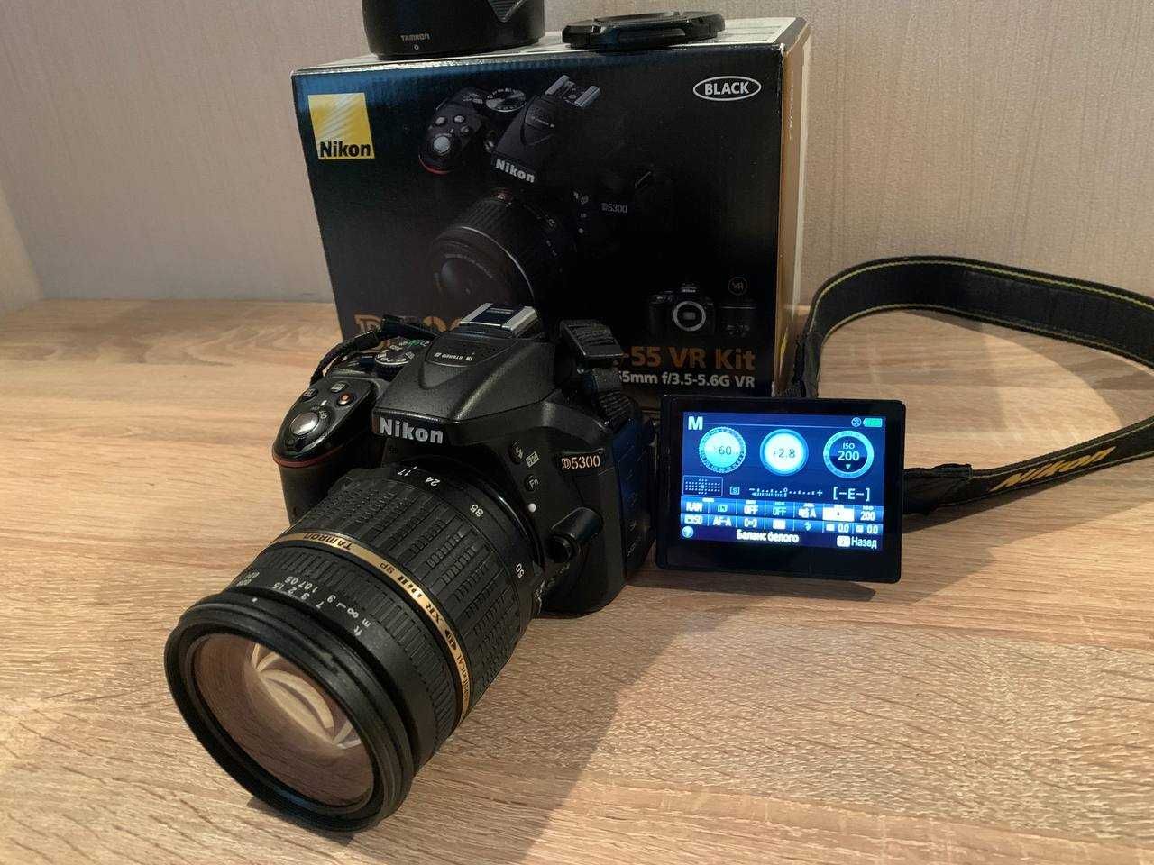 Nikon D5300 WiFi + Tamron 17-50 f/2.8 Di 2 SP пробіг 16800 кадрів