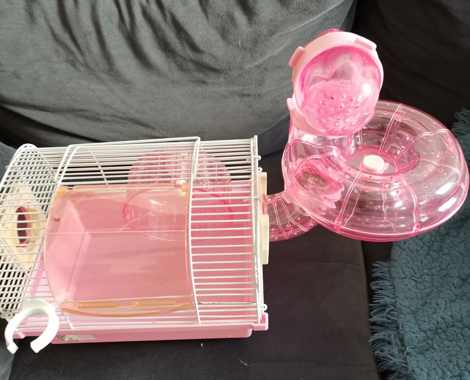 Gaiola de hamster como nova com acessórios