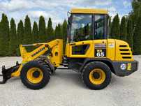 Komatsu Komatsu WA 65 - 3 / PIĘKNA / ZADBANA / CENA BRUTTO / SPROWADZONA Z NIEMIEC / ORYGINAŁ / MAŁE GABARYTY / SILNA I ZWINNA / 60 70 M 506 509 L30 L35 906 907 320 318 750 850  Ładowarka Komatsu WA65 CAT Caterpillar Liebherr Volvo JCB 406 Kramer