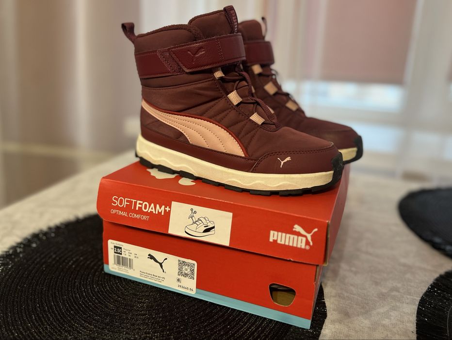 Puma дитячі зимові чоботи puma 34 розмір чоботи