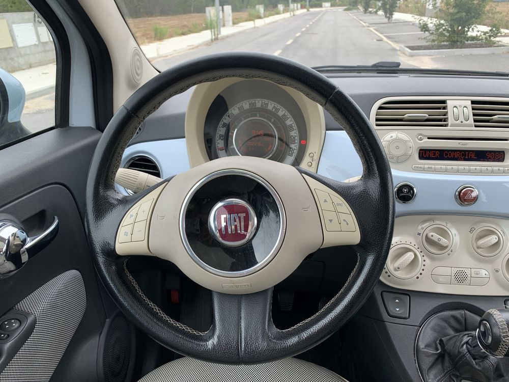 Fiat 500 1.3 diesel multijet lounge// motor corrente// AC// Sens Est T