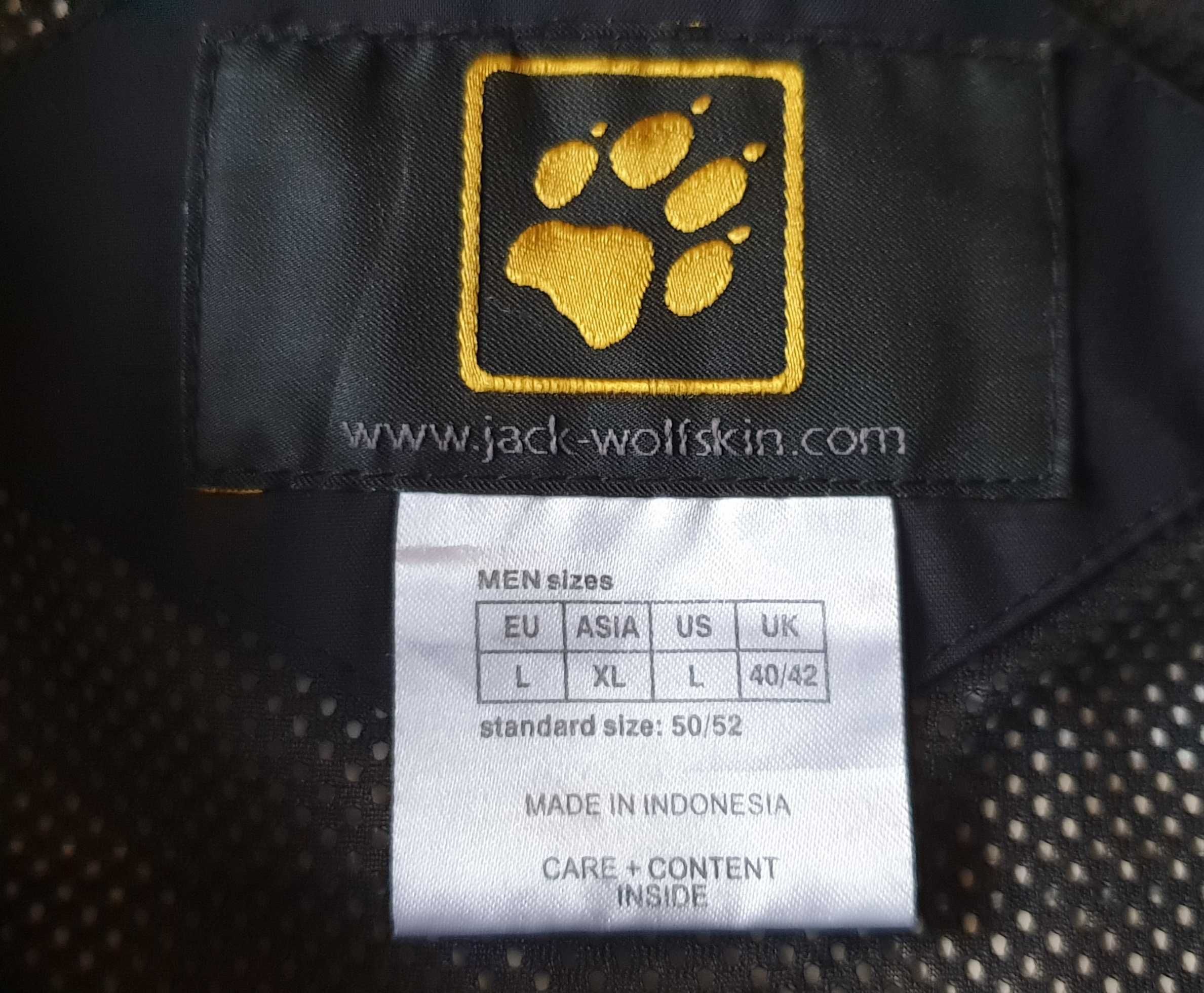 Oryginalna męska kurtka wiatrówka Jack Wolfskin rozm.XL