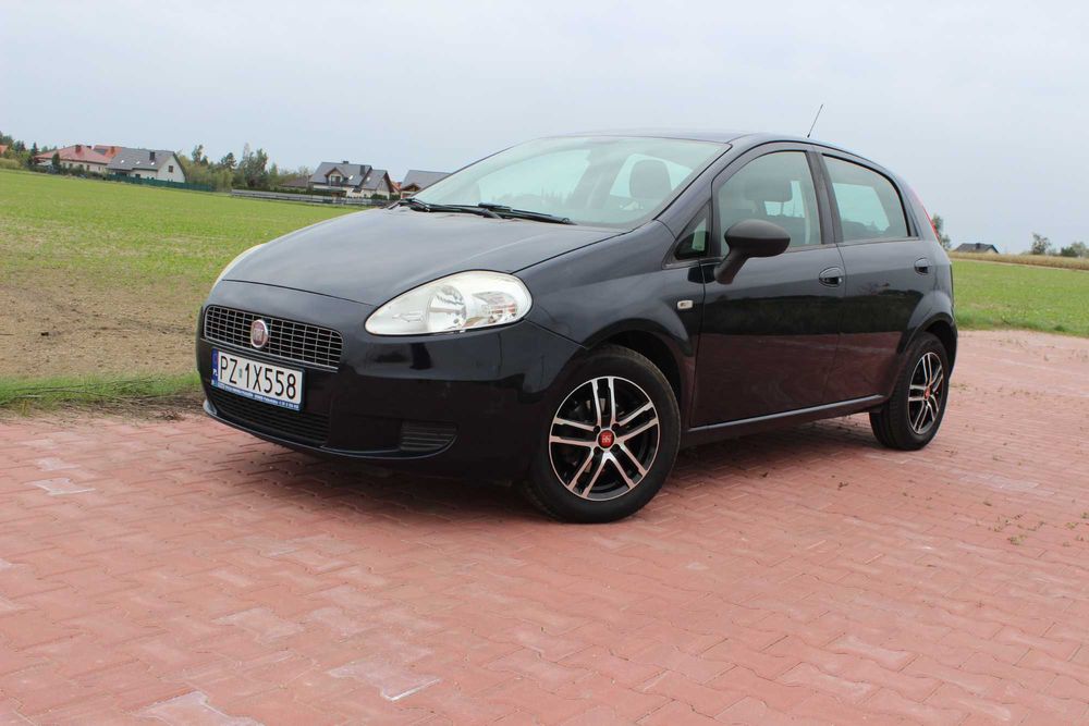 Fiat Grande Punto Benzyna 1.4 8V Automat 2009 Klimatyzacja WLKP