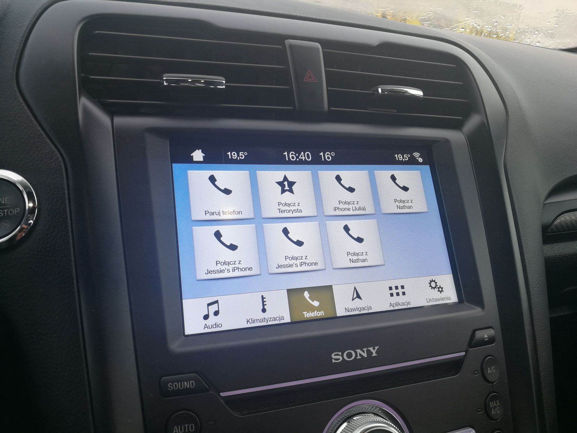 Polskie menu Ford Nawigacja Sync2 Sync3 Konwersja USA Kodowanie mapa