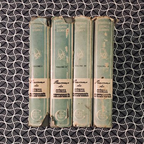 Panorama da Ciência Contemporânea, Biblioteca Cosmos (4 volumes)