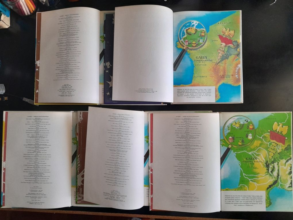 5 Livros Asterix dos anos 80 (preço conjunto)