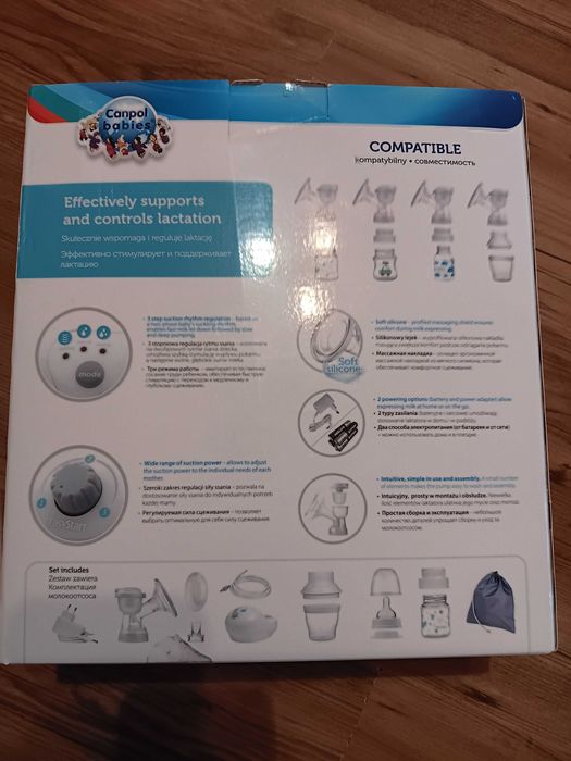 Laktator Canpol Babies Oddam bez zasilacza