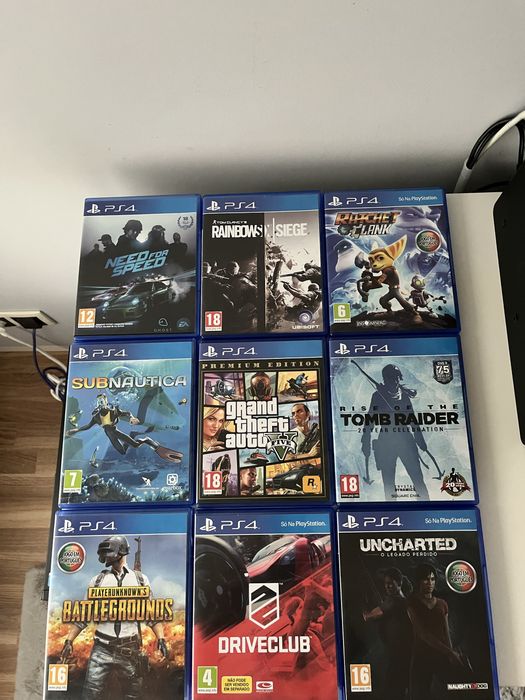 lote de jogos ps4