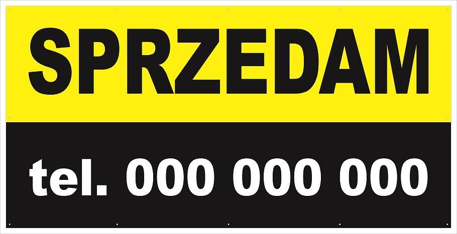 Baner2m x 1m Sprzedam