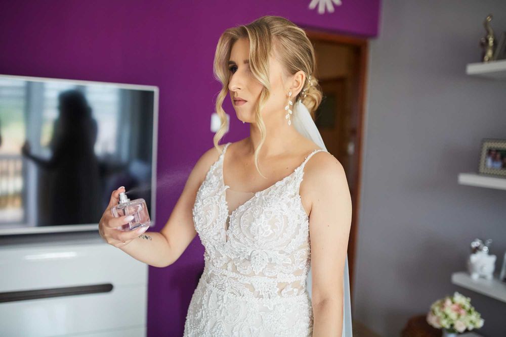 Suknia ślubna Rybka roz 36 ecru