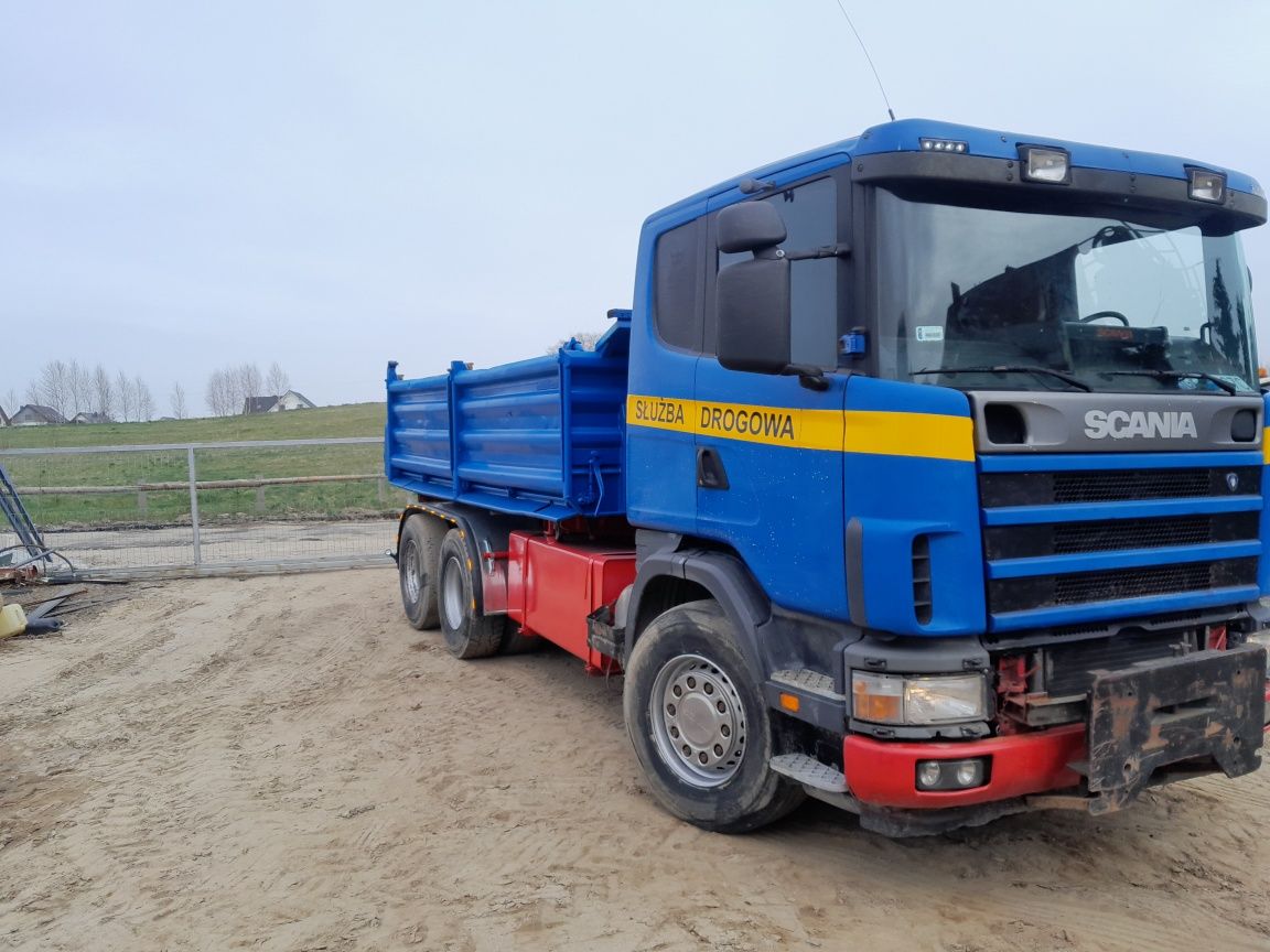 Wywrotka scania r164 v8