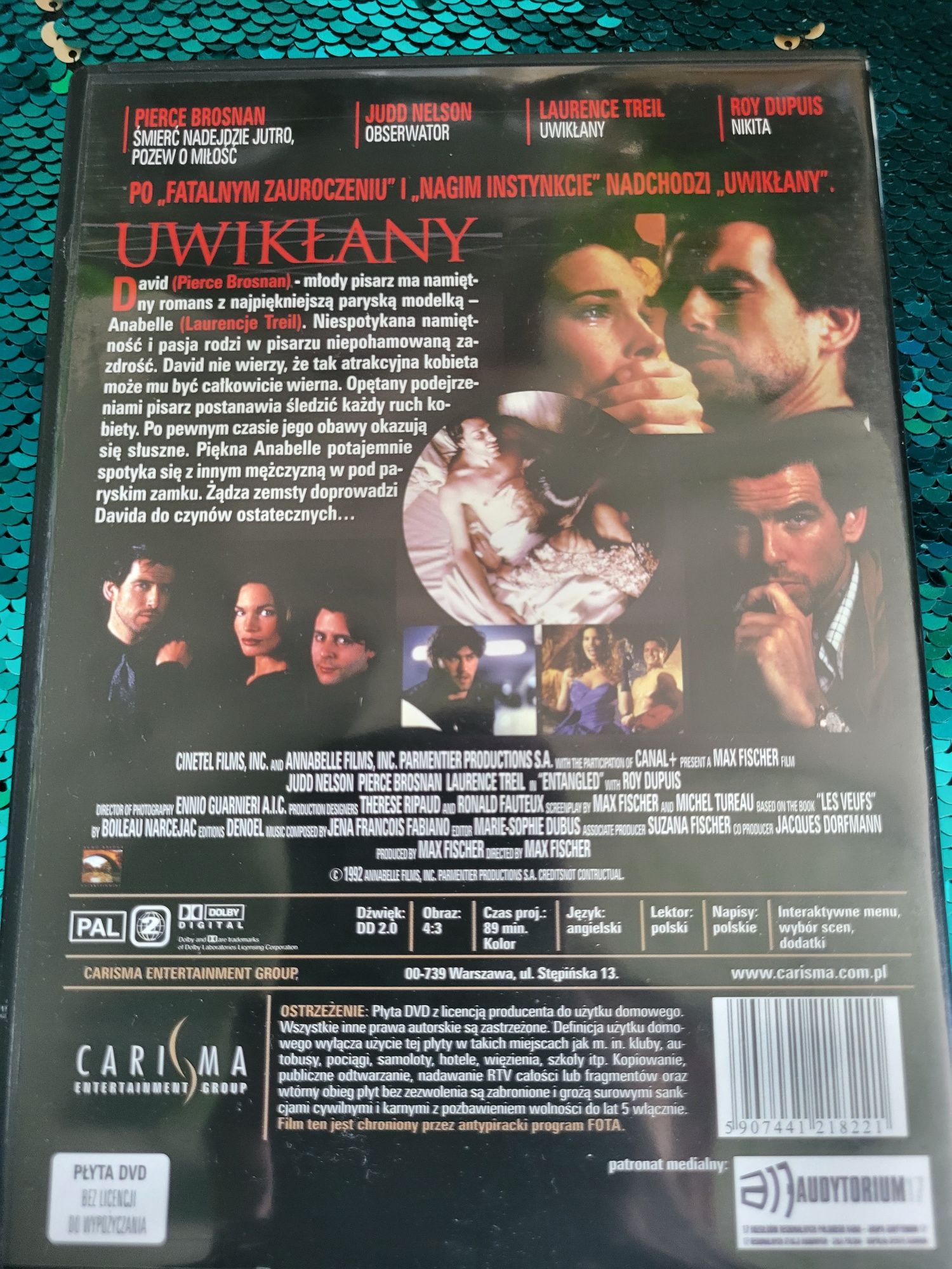 Film na Dvd Uwikłany wyst. Pierce Brosnan