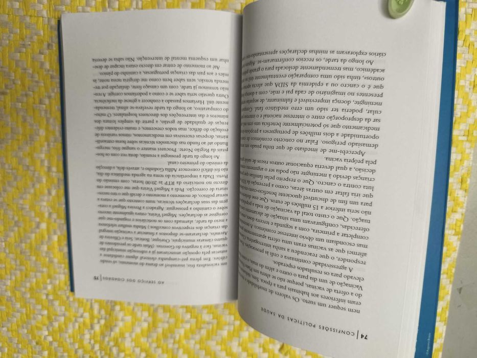 Confissões políticas da saúde – 
António Correia de Campos