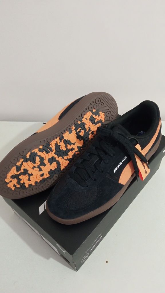 Кеди Кросівки AMG Palermo OG Puma black-bright melon