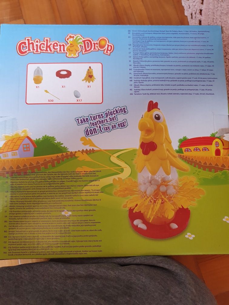 Oskub kurczaka gra zręcznościowa Chicken drop