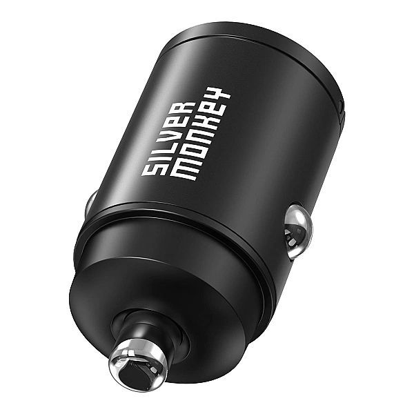 Ładowarka samochodowa Silver Monkey Pdqc-cpct30-sm 30w 1x Usb-c Pd 1xU
