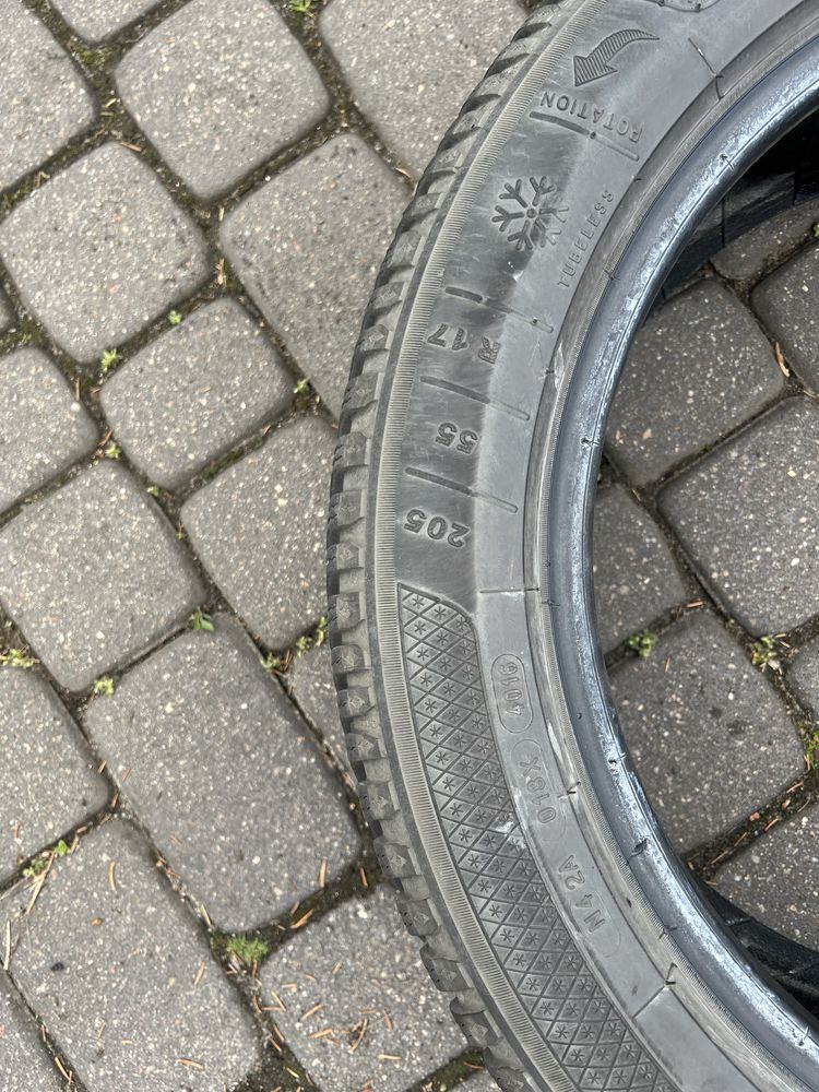 Opony zimowe kleber 205/55/17