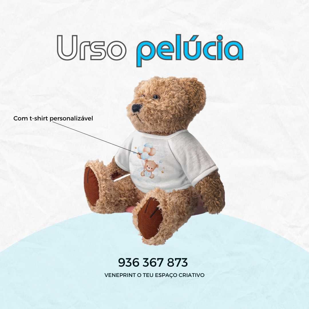 Ursinho tshirt perspnalizada