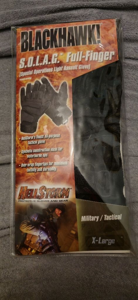 Blackhawk HellStorm S.O.L.A.G Gloves rękawice taktyczne szturmowe