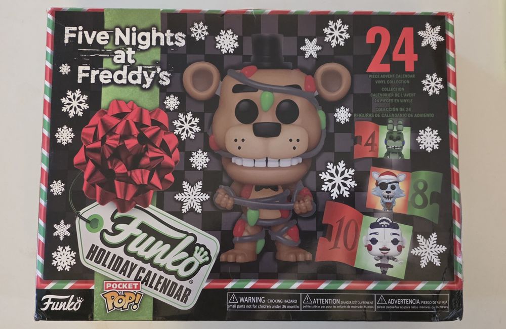 Calendário Advento Natal FUNKO POP Five Nights at Freddys