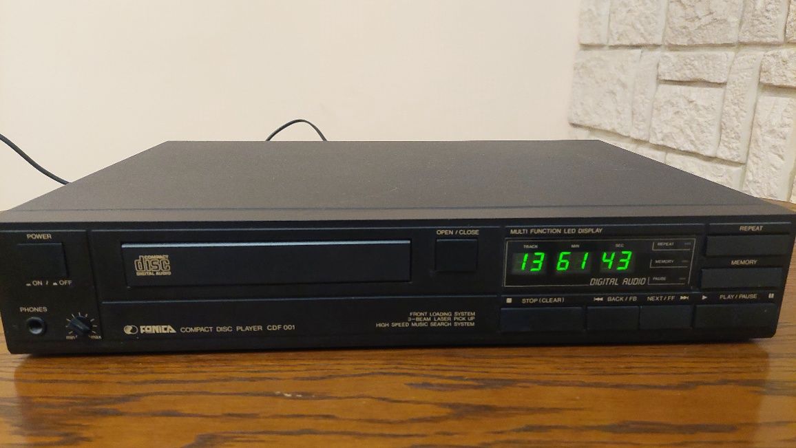 Odtwarzacz CD compact disco player FONICA