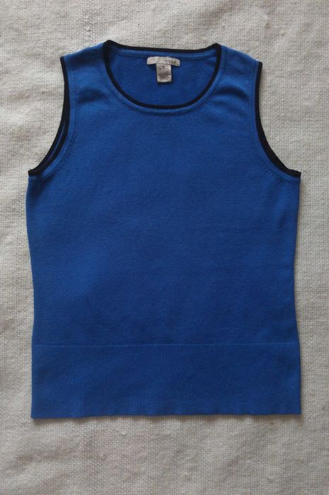 kamizelka damska z dzianiny