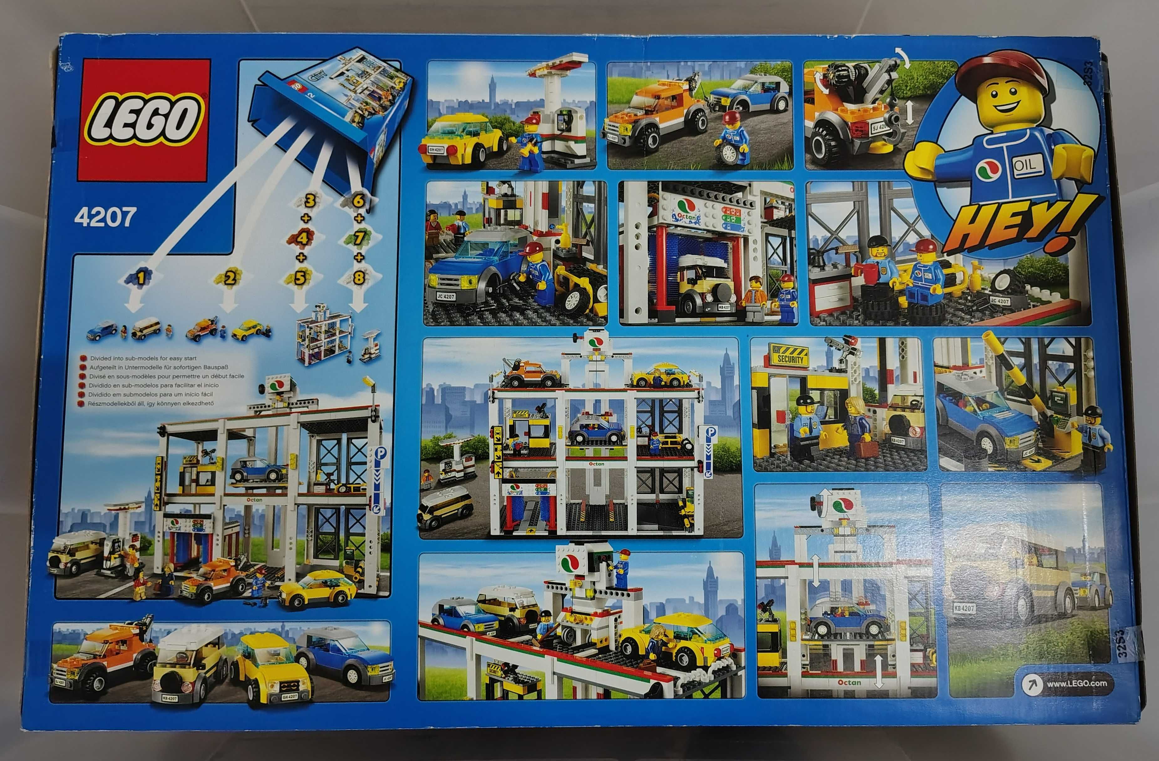 LEGO City 4207 – City Garage, Raro e Completo!