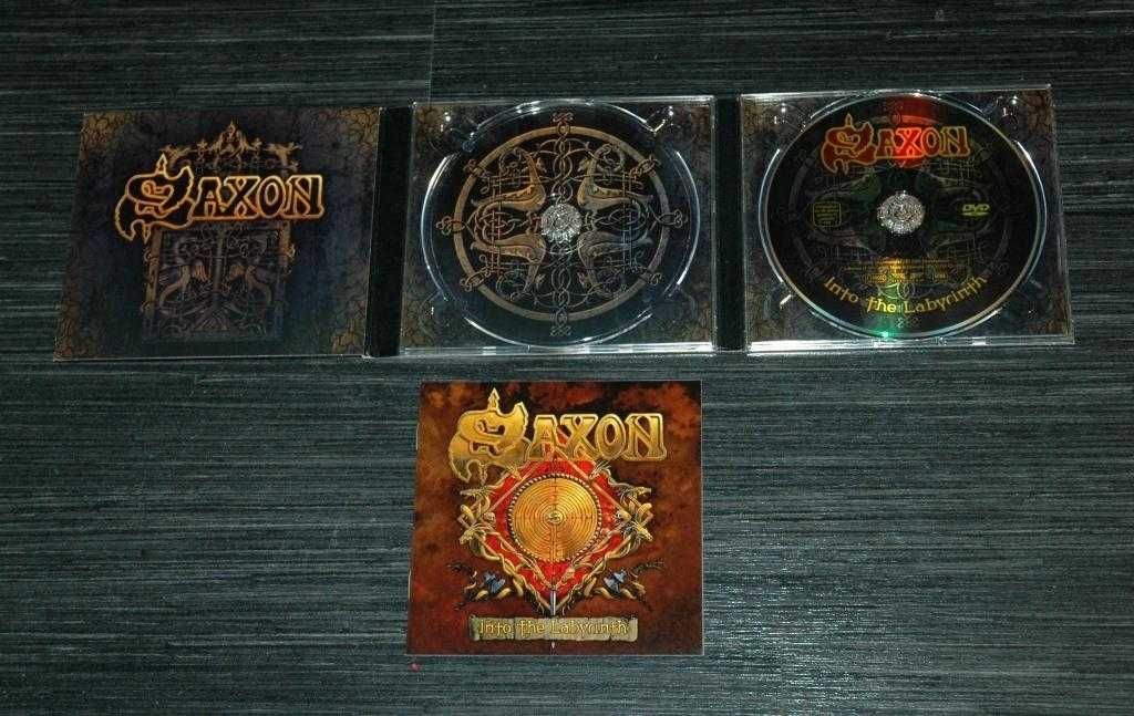 SAXON - Into The Labyrinth. 2009 SPV. Ltd Digipak. Bez CD!. DVD