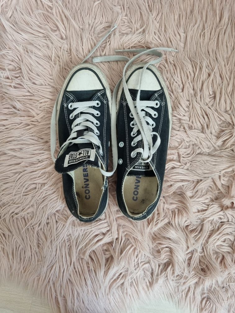 Trampki converse niskie czarne