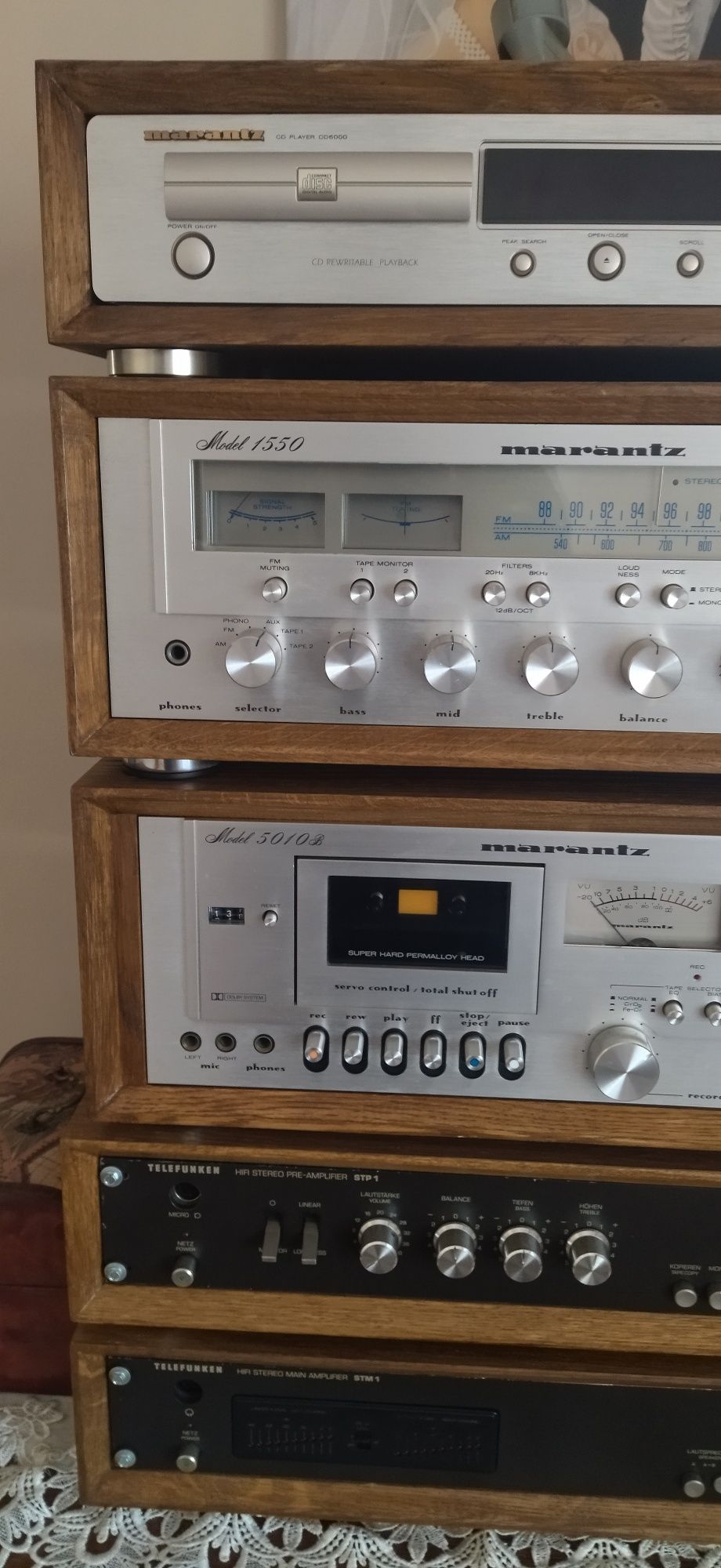 Sprzedam amplituner marantz 1550+Dec+cd