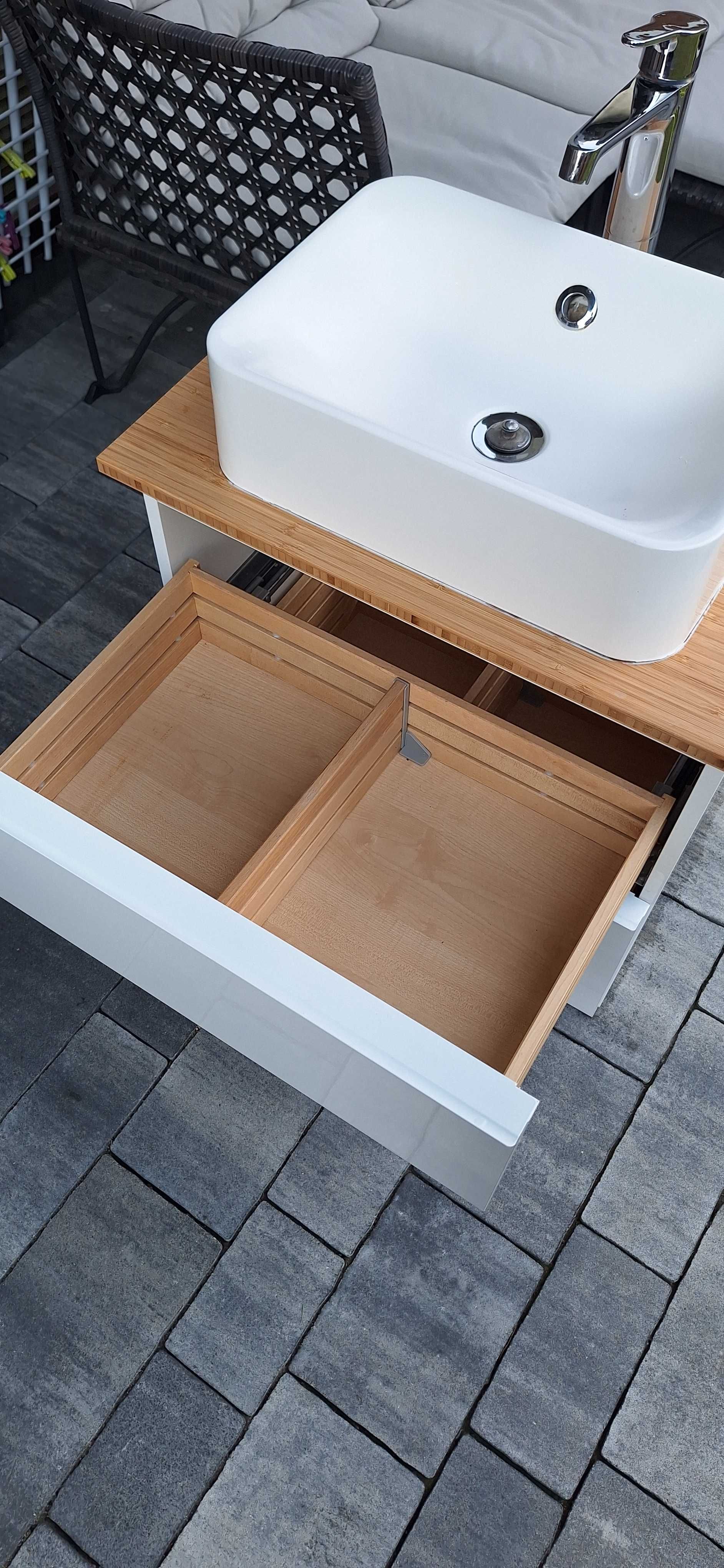GODMORGON Szafka z umywalką i baterią IKEA