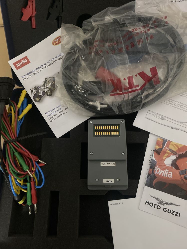 Texa ACQ ACQ2 Aprilia Moto Guzzi Axone 2000 Tester Interface Komputer