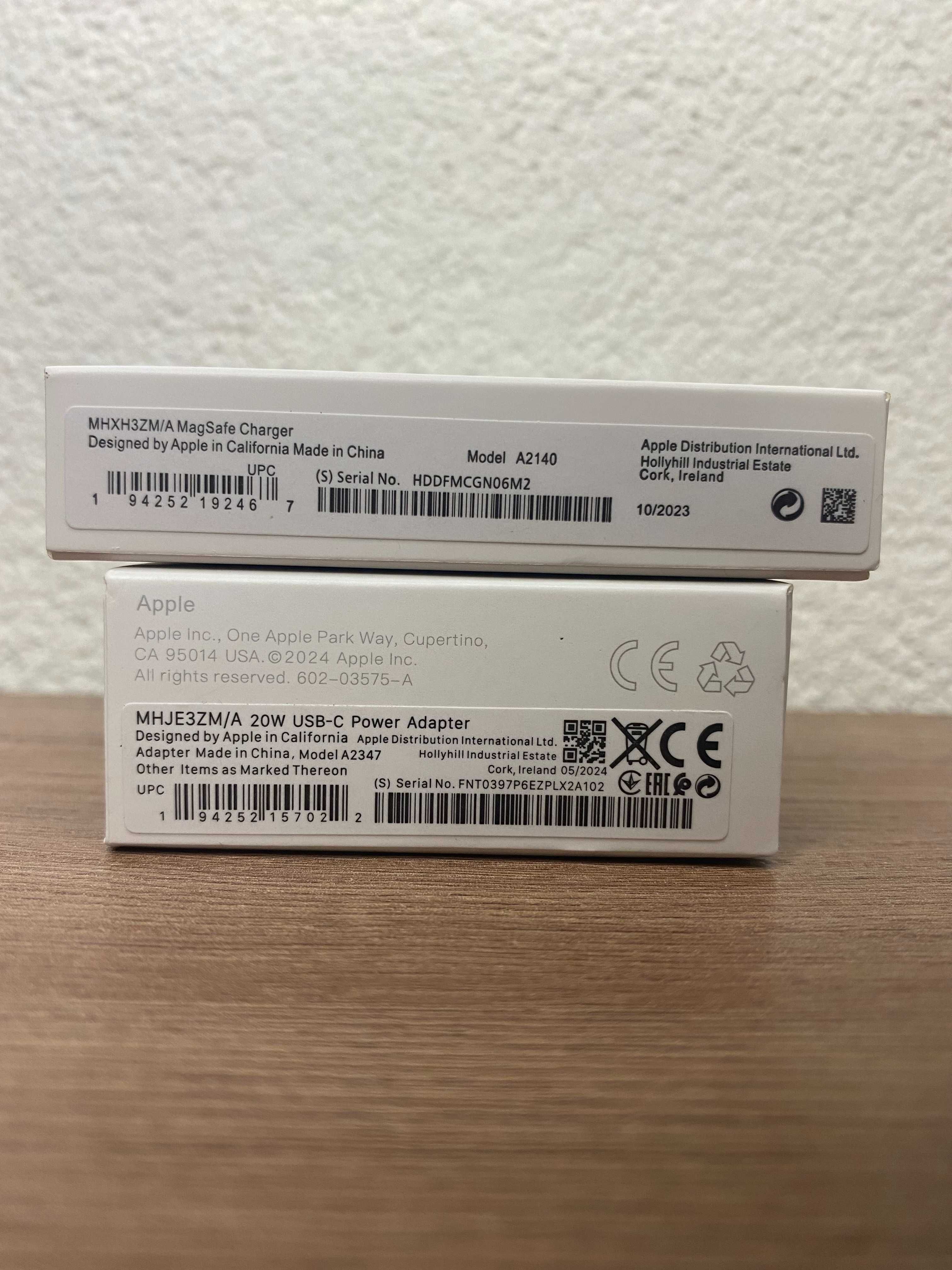 Apple зарядний комплект MagSafe (блок 20W + MagSafe charger 15W)