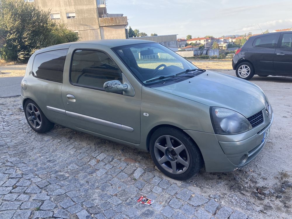 Renault  clio 1.5 dci van 2 lugares