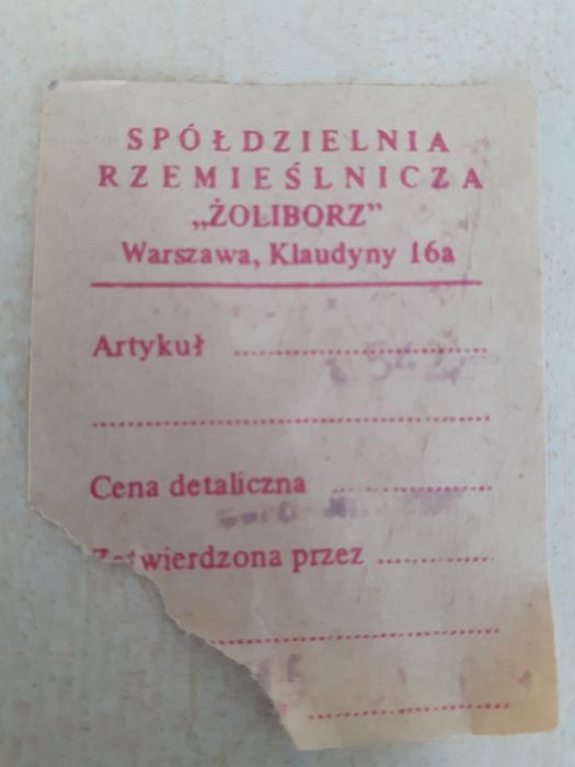 Wieszak łazienkowy z PRL-u