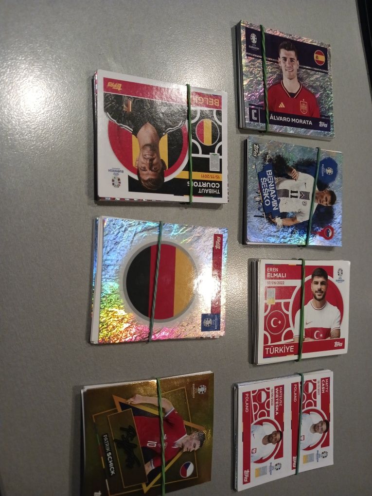 Naklejki topps euro 2024
