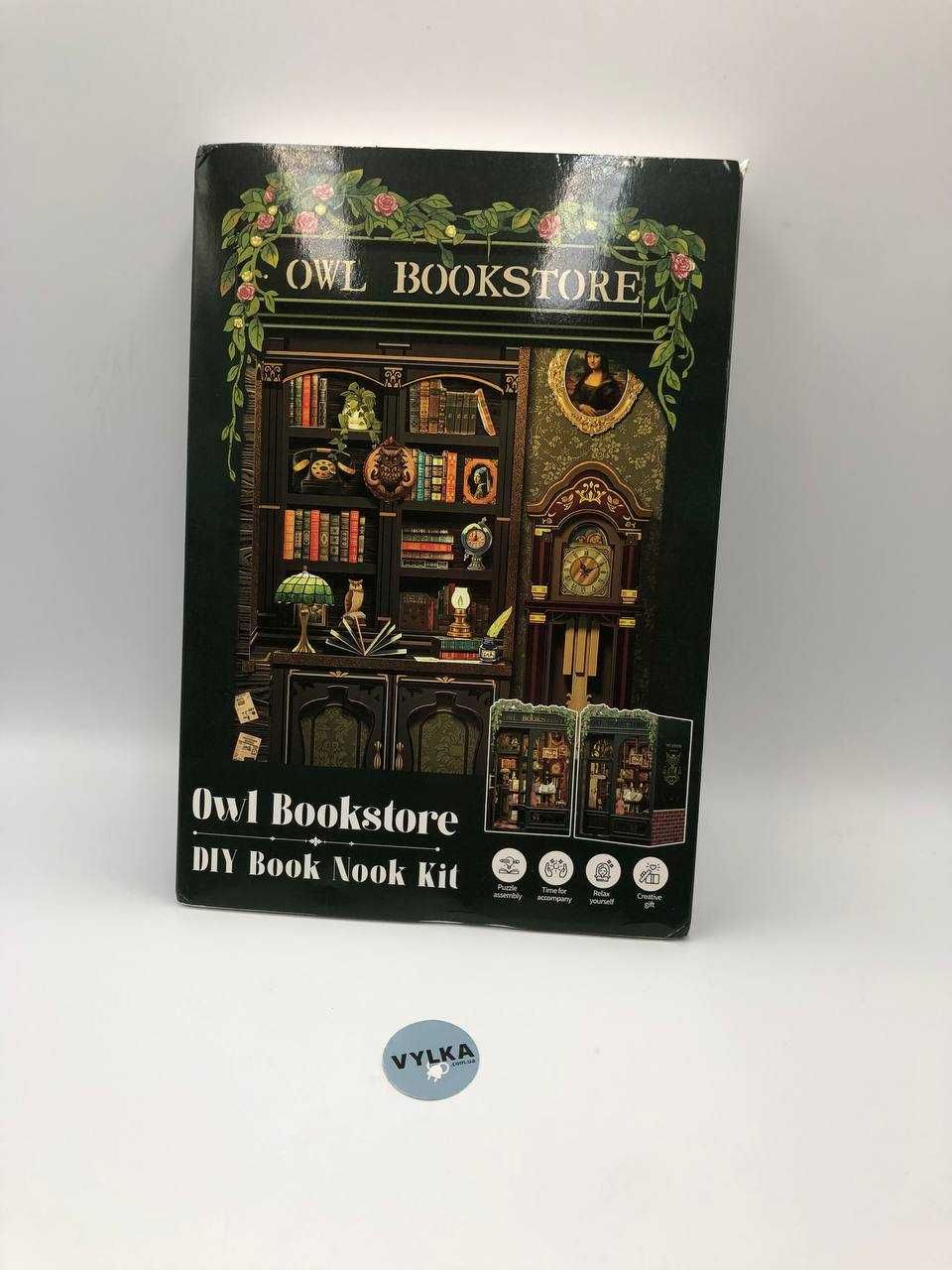 Книжковий куточок Букнук / Book Nook 3D-пазл від CuteBee