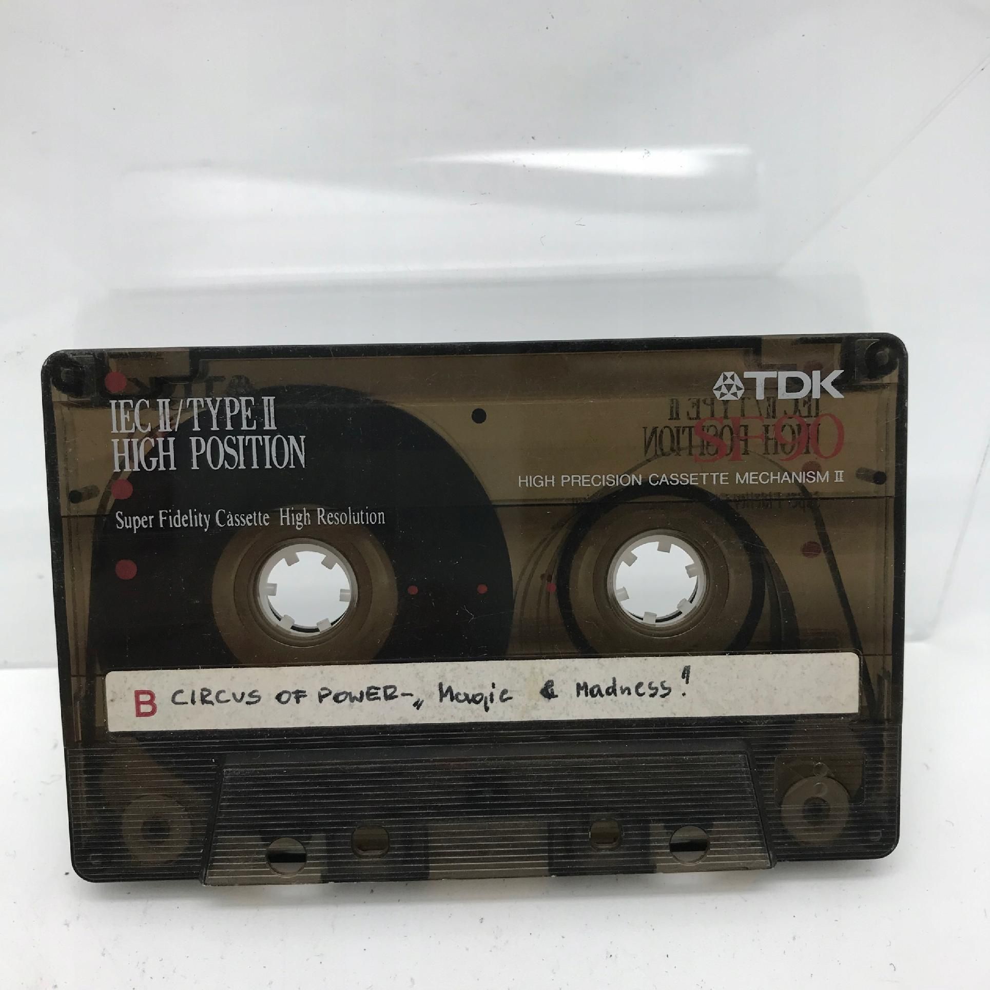 kaseta - kaseta magnetofonowa tdk sf-90 ii