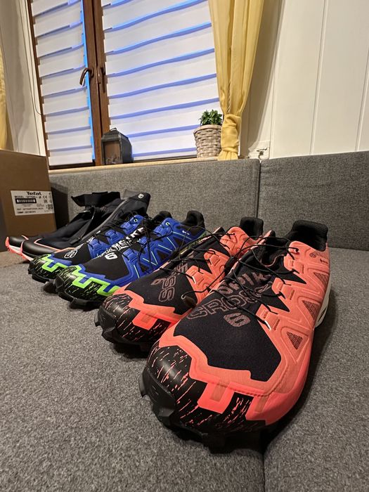 Buty trailowe do biegania zimowe Salomon 46 2/3 SpikeCross WinterCross