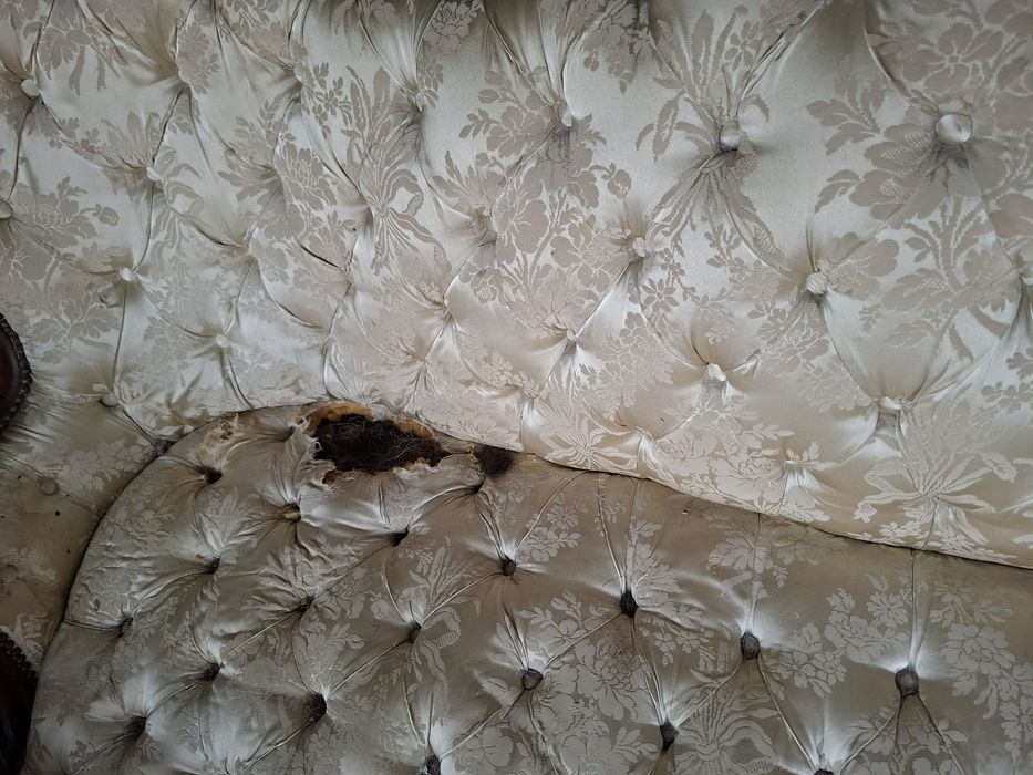 Sofa vintage para restaurar peca unica