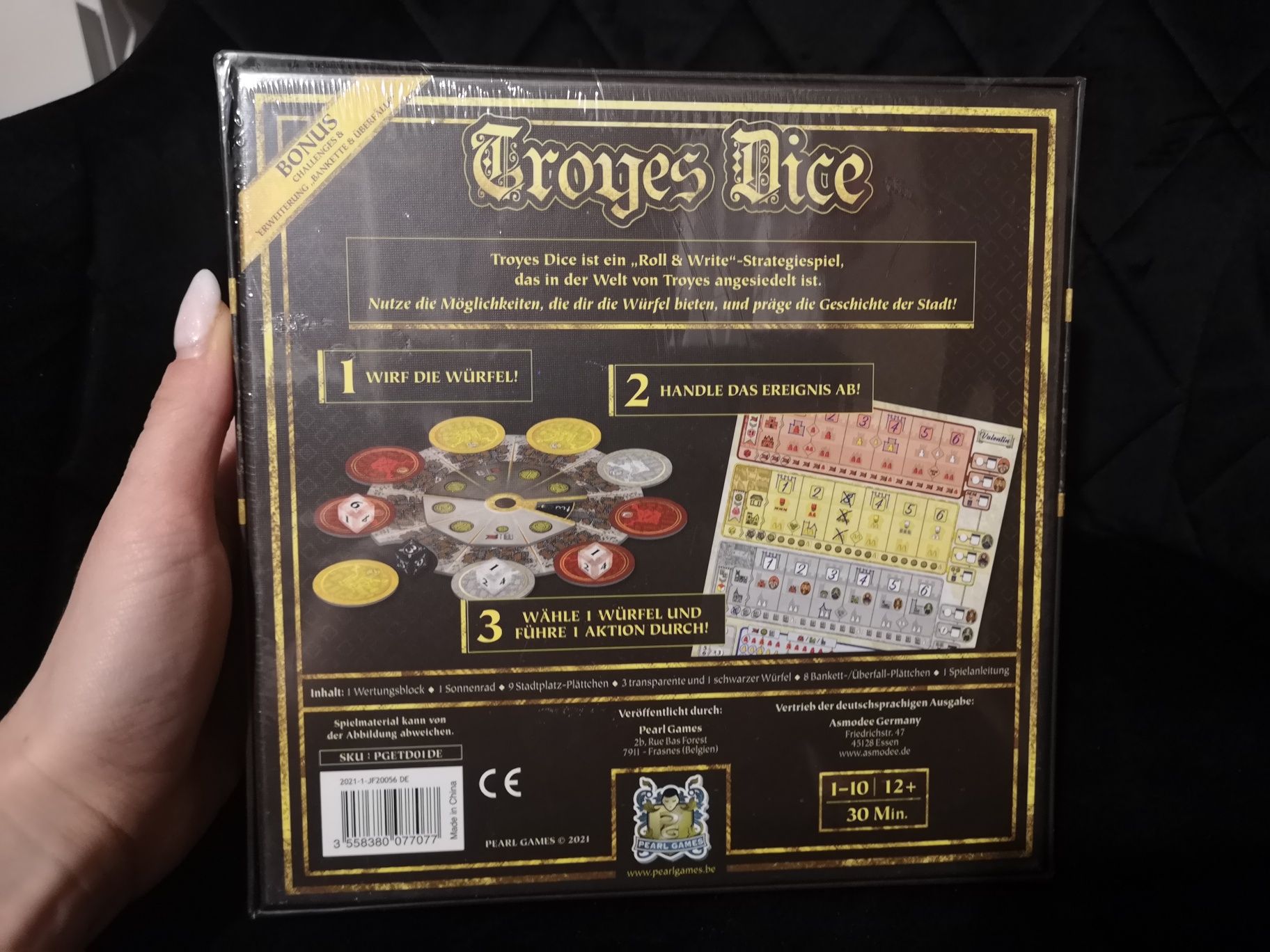Troyes Dice gra planszowa