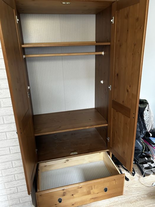 Szafa drewniana Leksvik Ikea