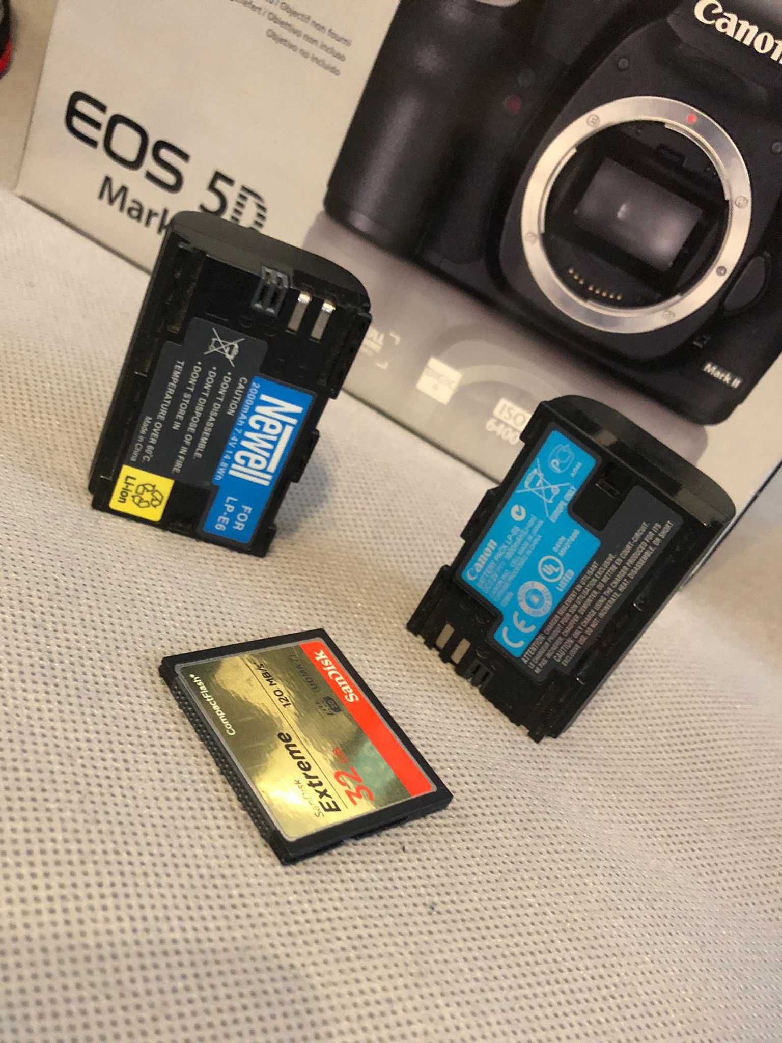 Canon EOS 5D mark II – pełna klatka – zestaw fotograficzny