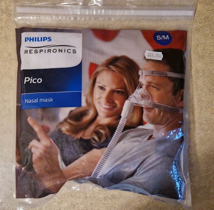 Maska nosowa CPAP do bezdechu