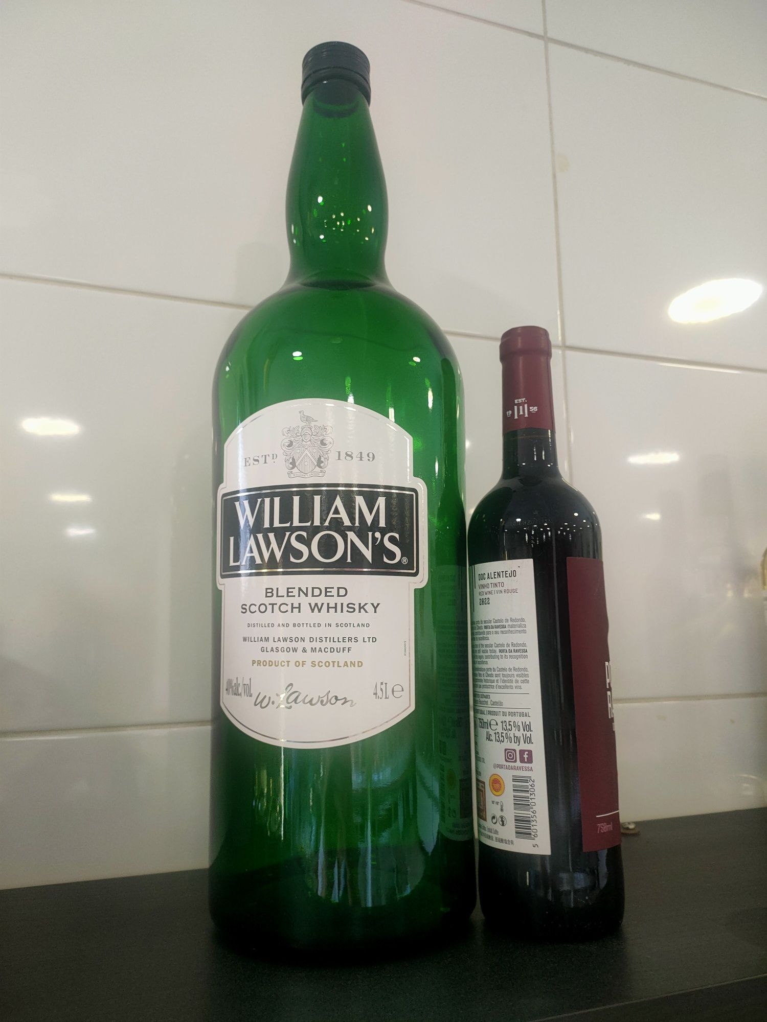 Garrafa de whisky
