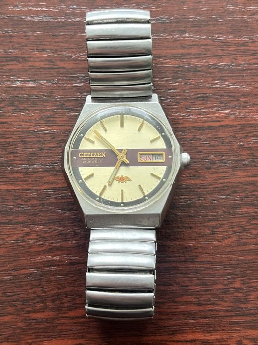 Вінтажний годинник Citizen Automatic 21 Jewels 4-281004 KT