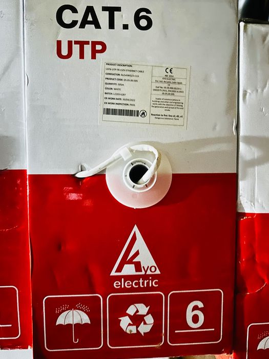 Caixas de cabo de rede