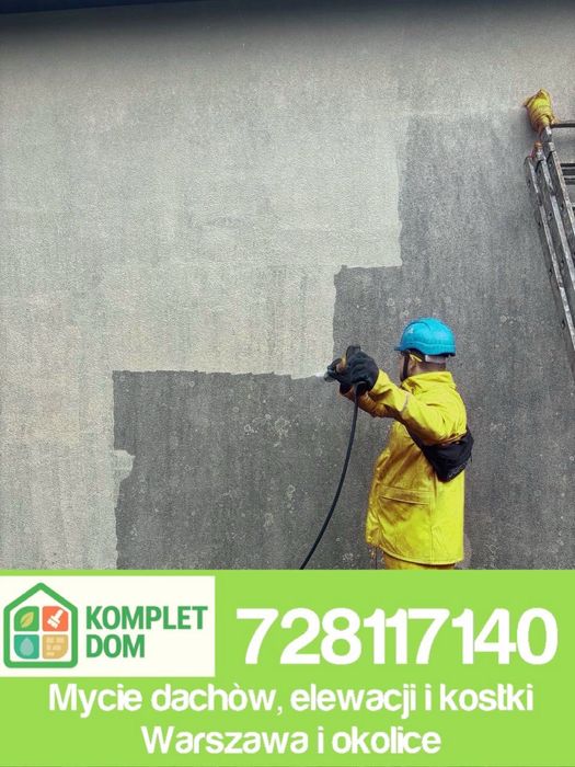 Mycie i odgrzybianie elewacji – Warszawa i okolice