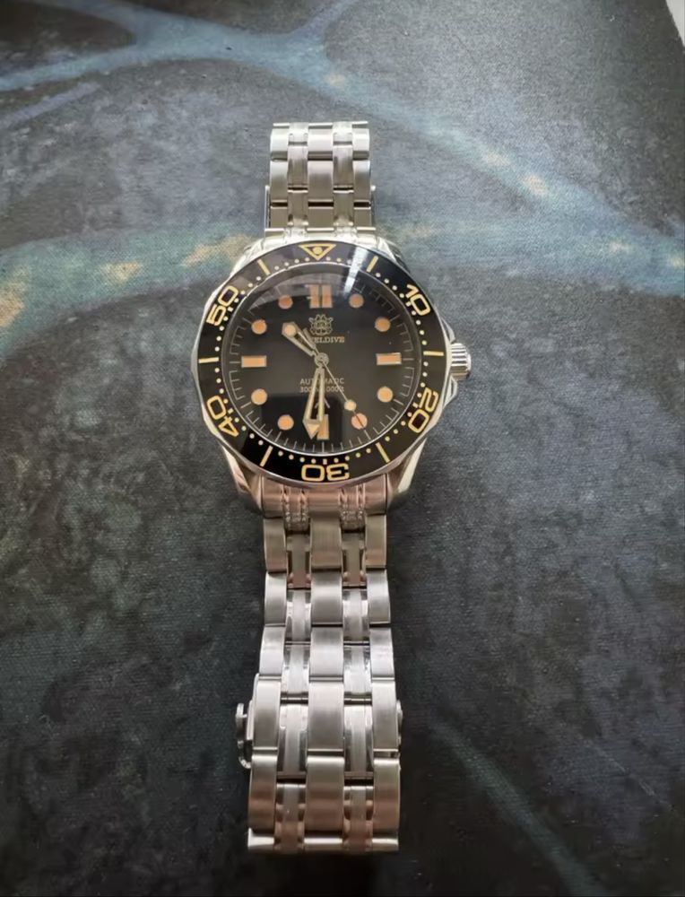 Часы STEELDIVE SD1957, механизм Seiko NH35, НОВЫЕ! В стиле Omega